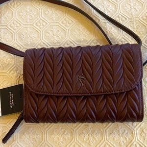 Simply Vera Mini Crossbody Purse in Wine NWT